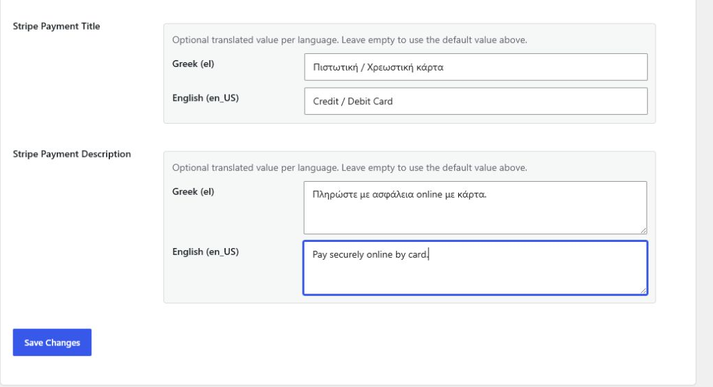 CarRentory Multilingual settings with separate translated values and fallback guidance
